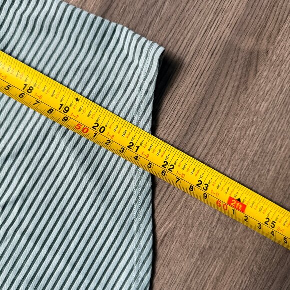 Lululemon Women's All Love Tee *Striped Mesh - Blue - Picture 6 of 6